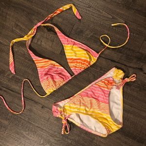 Retro colored bikini